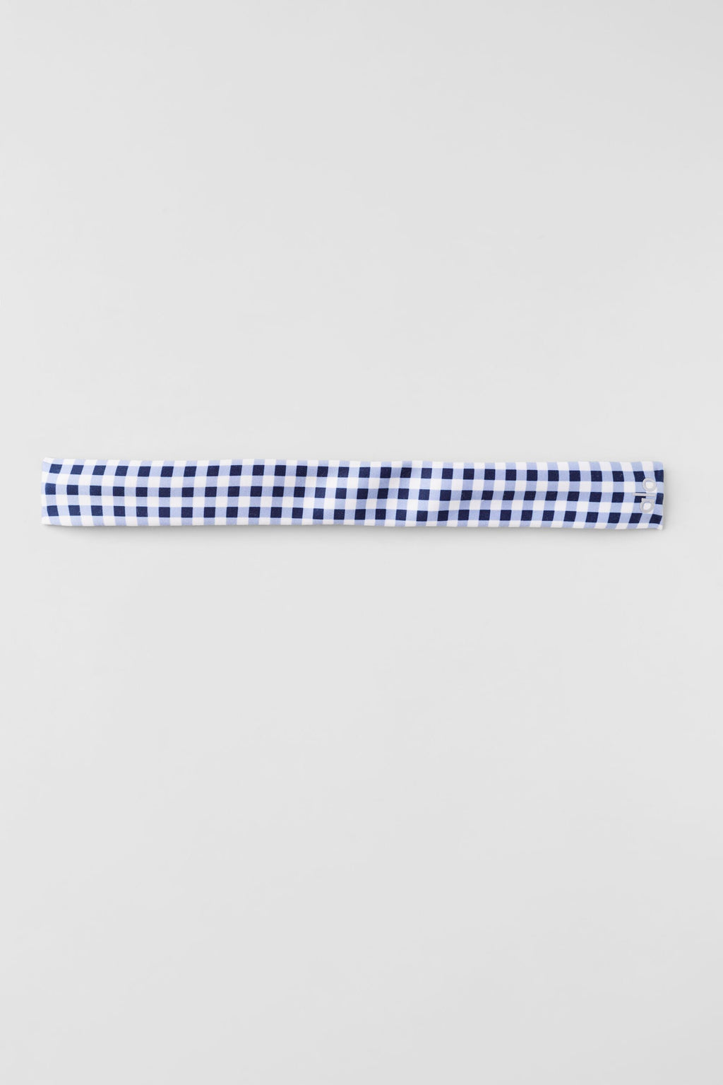 Gingham Airlift So Smooth Headband - Navy Gingham — photo 2