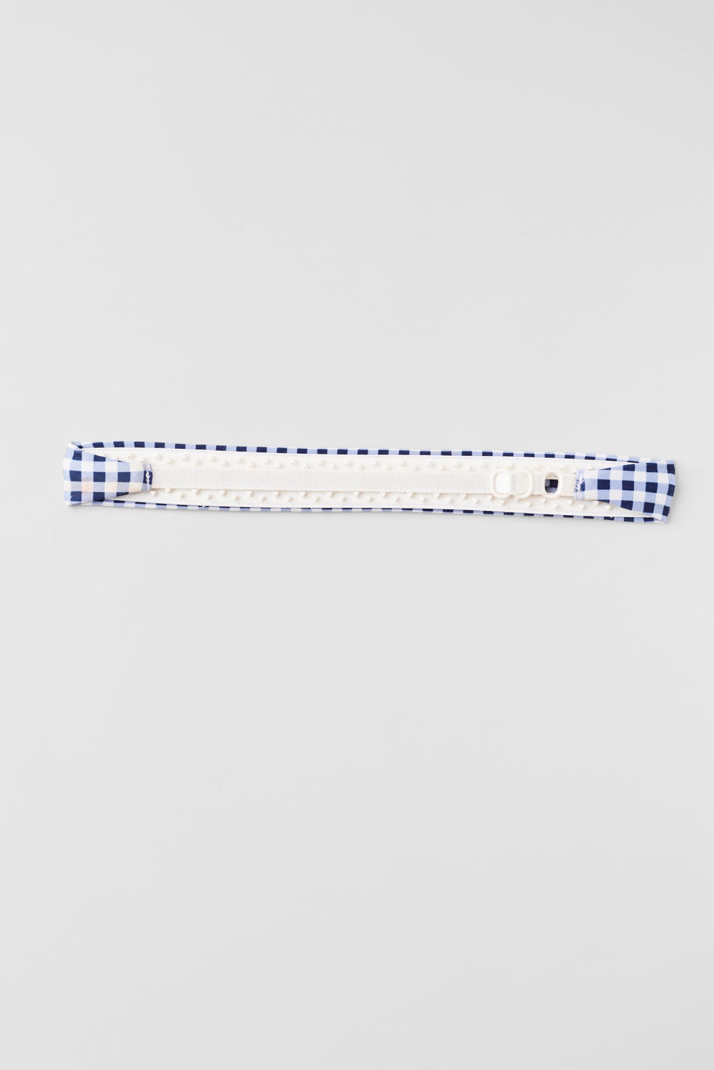 Gingham Airlift So Smooth Headband - Navy Gingham — photo 3