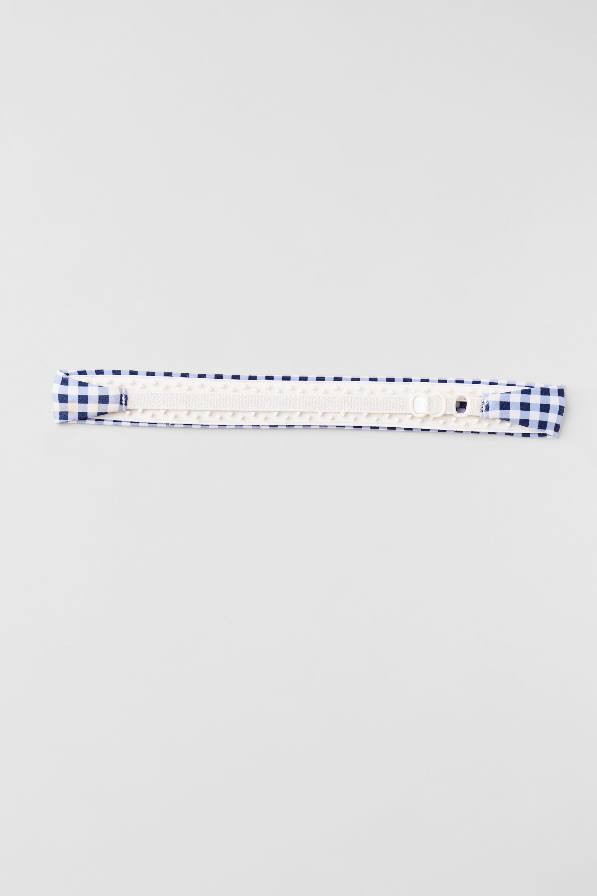 Gingham Airlift So Smooth Headband - Navy Gingham — photo 3