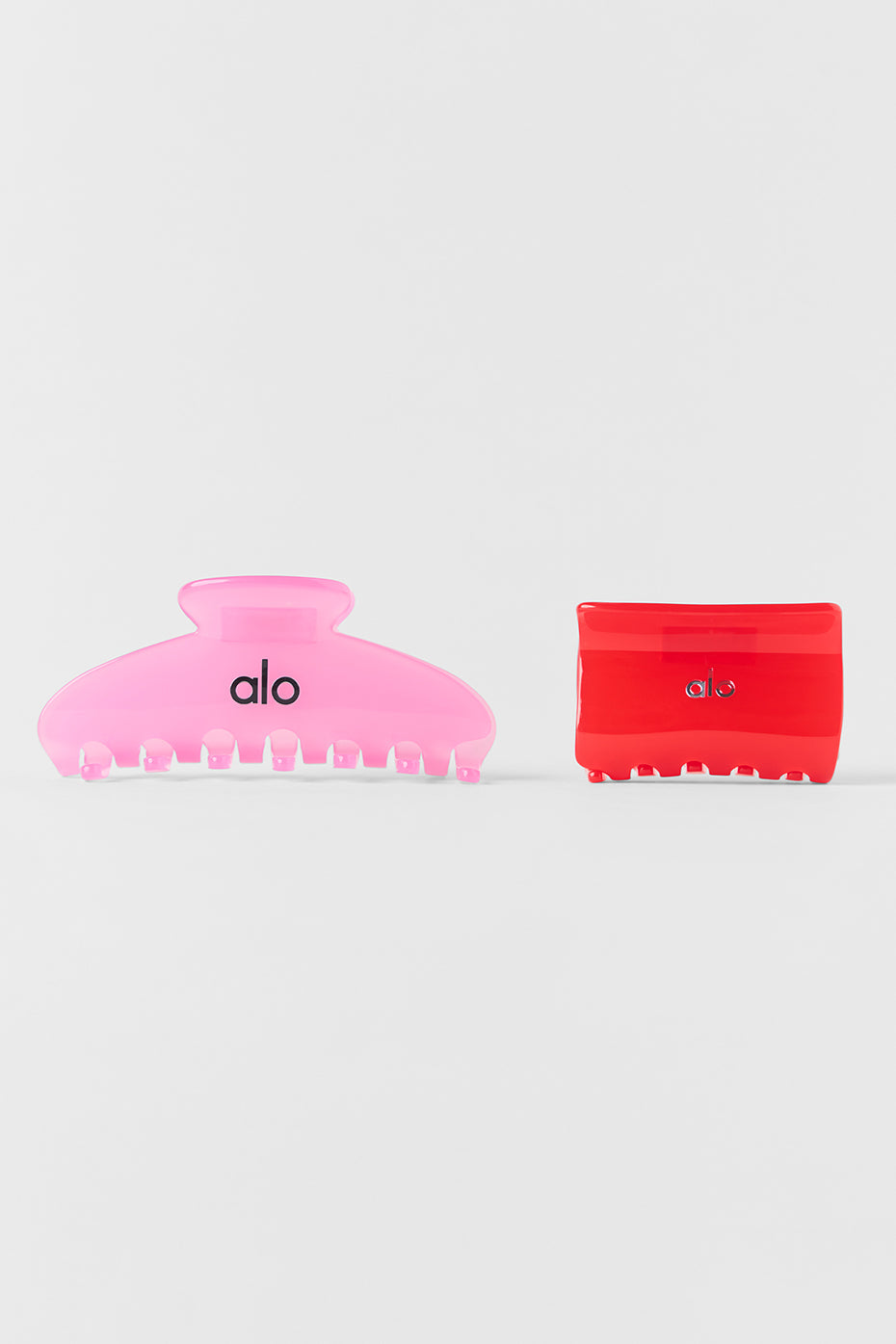 Effortless Claw Clip (2-Pack) - Candy Heart Pink/Bright Red — photo 1