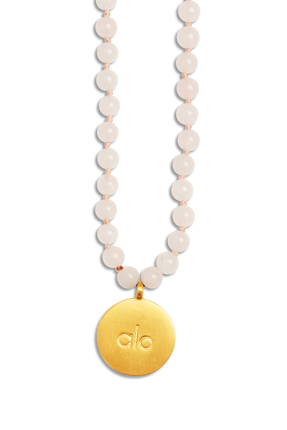 Rose Quartz Mala Necklace — photo 2