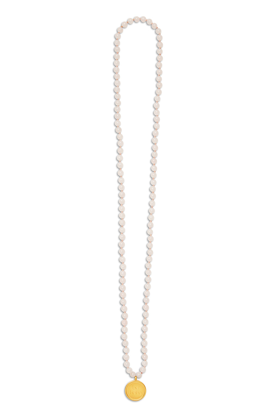Rose Quartz Mala Necklace — photo 3
