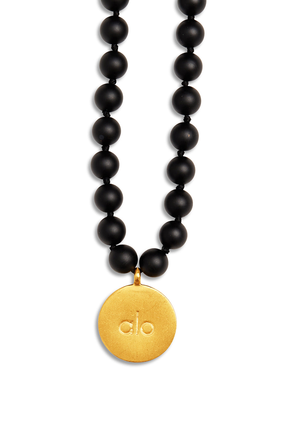 Black Onyx Mala Necklace — photo 2