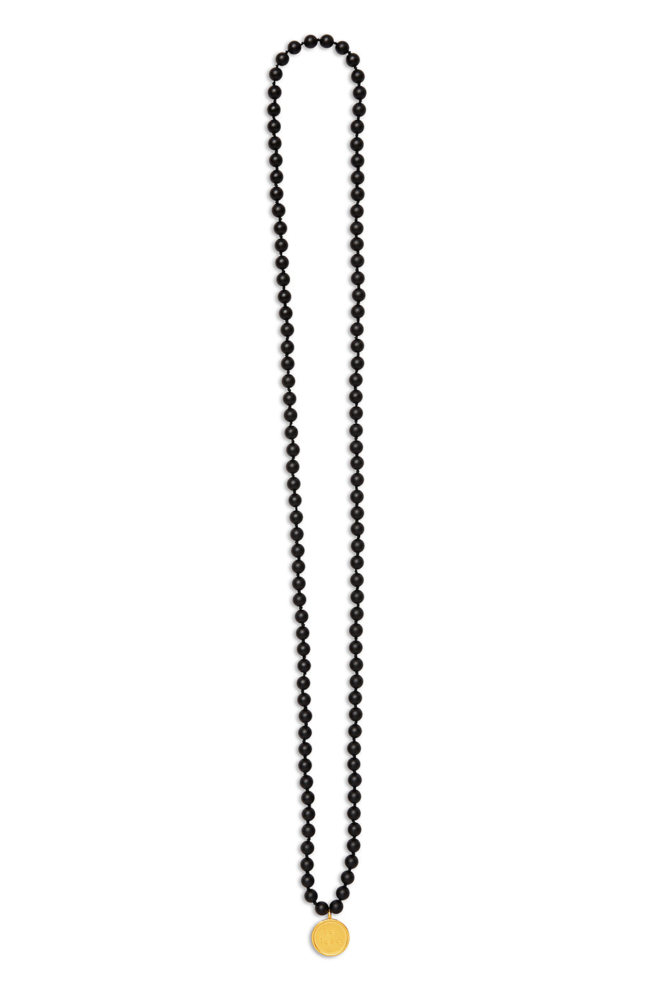 Black Onyx Mala Necklace — photo 3