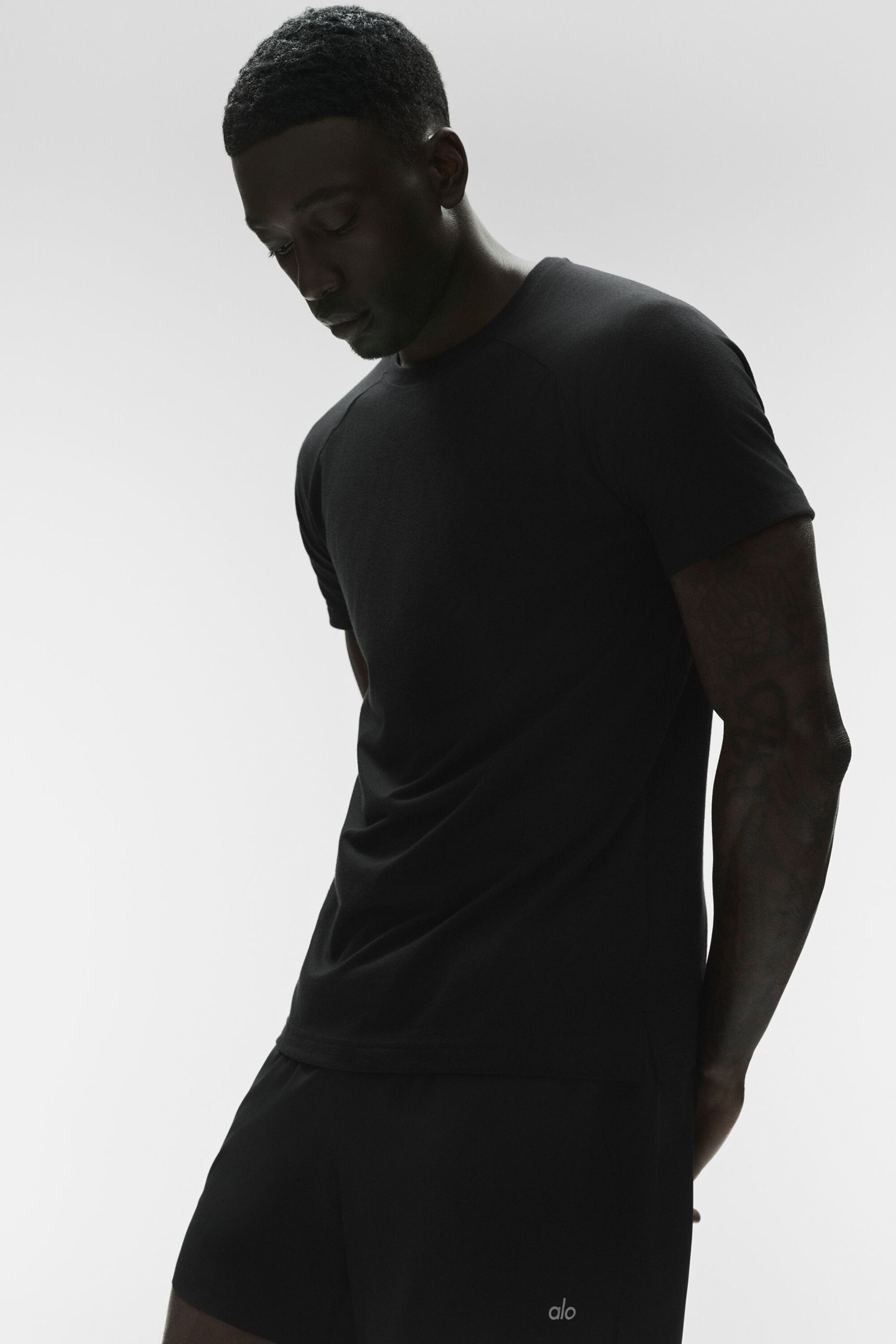 Triumph Raglan Tee - Black — photo 1