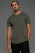 Triumph Raglan Tee - Stealth Green — photo 1