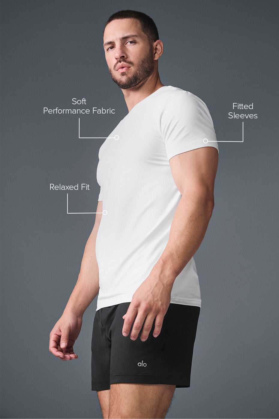 Conquer Reform Crewneck Short Sleeve - White — photo 2