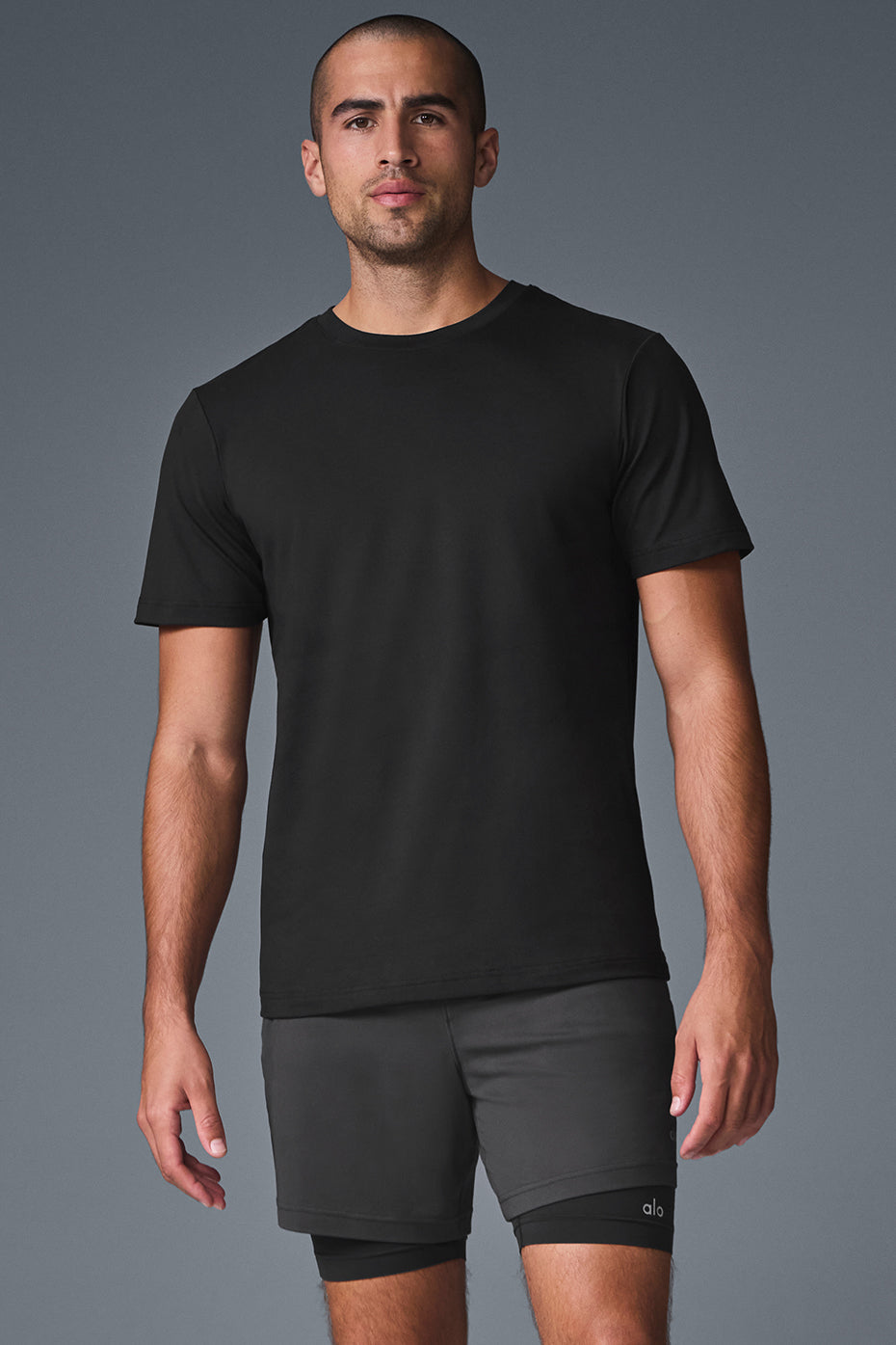 Conquer Reform Crewneck Short Sleeve - Black — photo 1