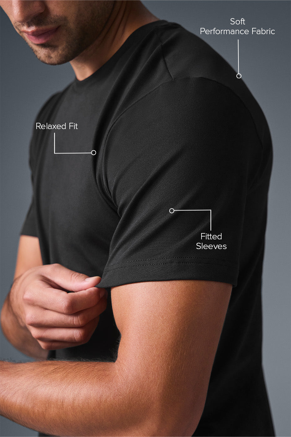 Conquer Reform Crewneck Short Sleeve - Black — photo 2