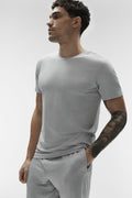 Conquer Reform Crewneck Short Sleeve - Athletic Heather Grey — photo 2