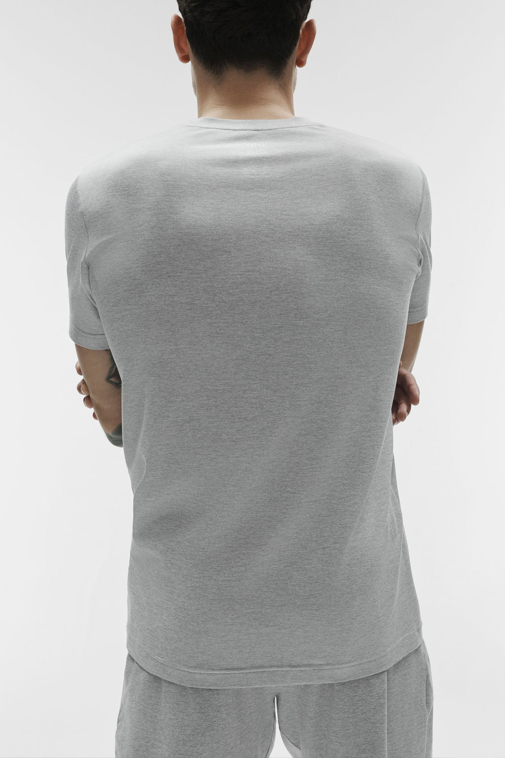 Conquer Reform Crewneck Short Sleeve - Athletic Heather Grey — photo 4