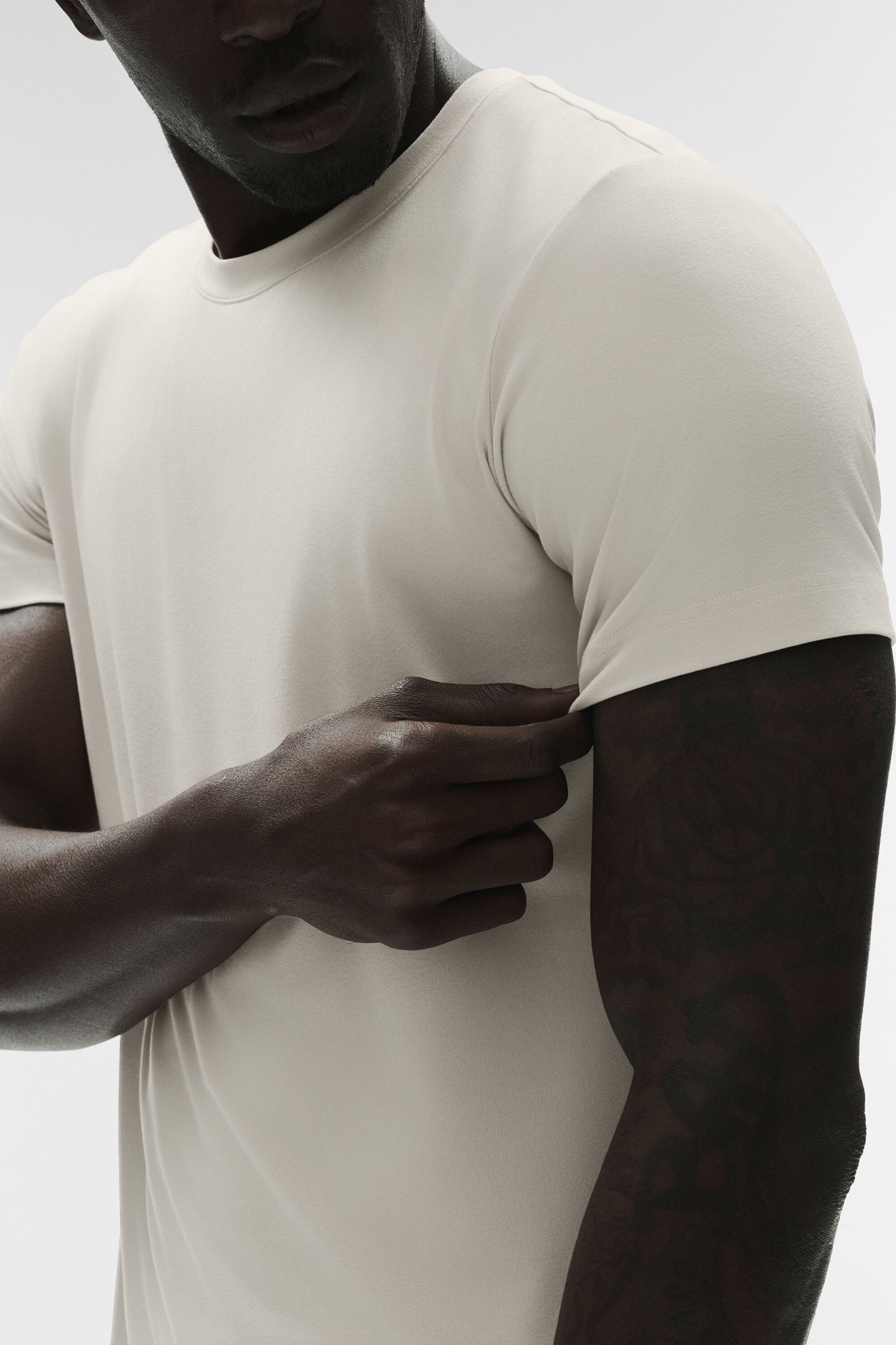 Conquer Reform Crewneck Short Sleeve - Bone — photo 3