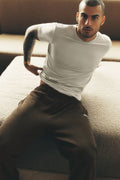 Conquer Reform Crewneck Short Sleeve - Bone — photo 1