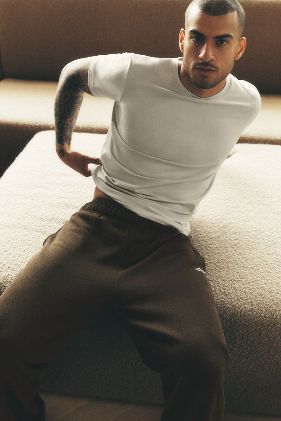 Conquer Reform Crewneck Short Sleeve - Bone — photo 1