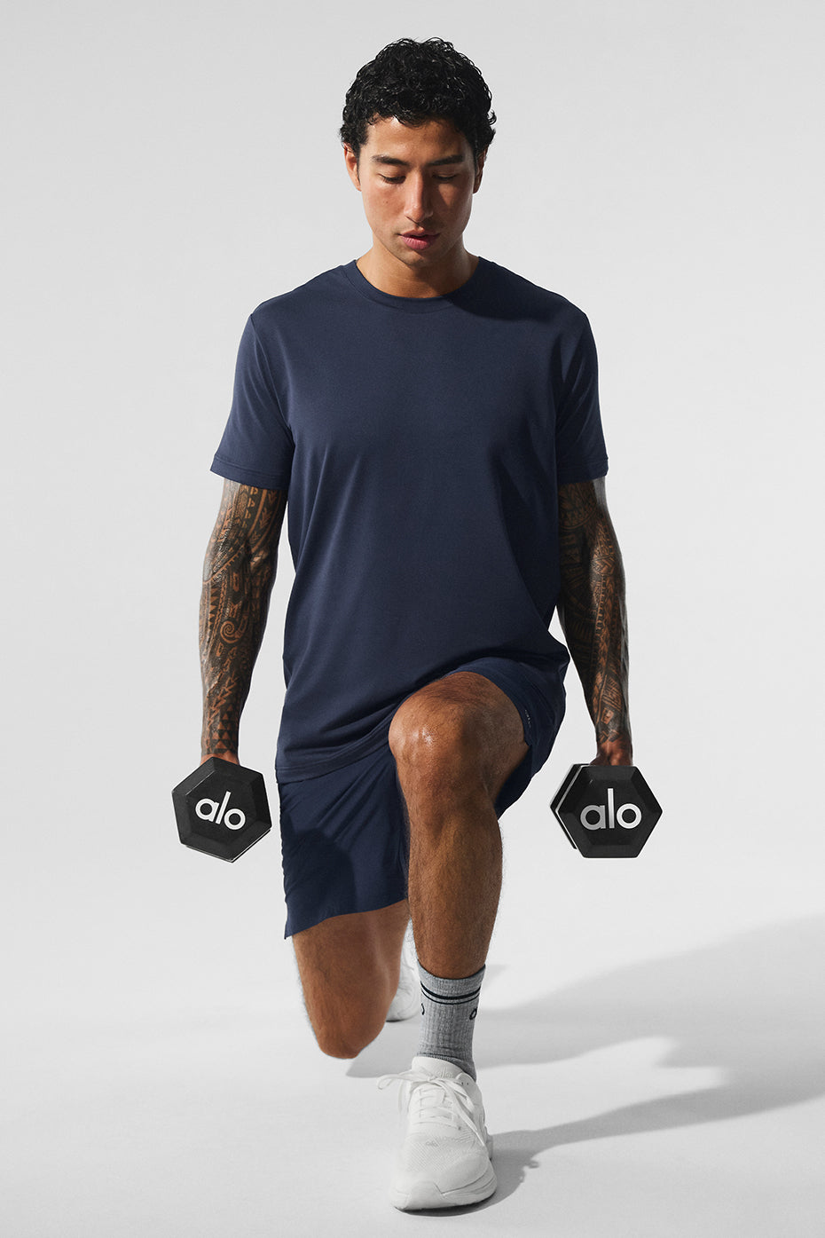 Conquer Reform Crewneck Short Sleeve - Navy — photo 5