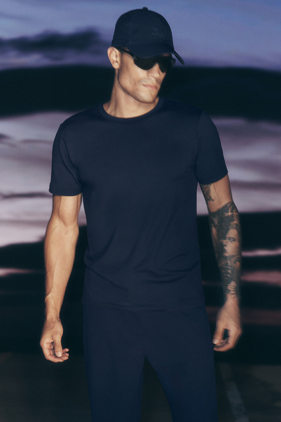 Conquer Reform Crewneck Short Sleeve - Navy — photo 1