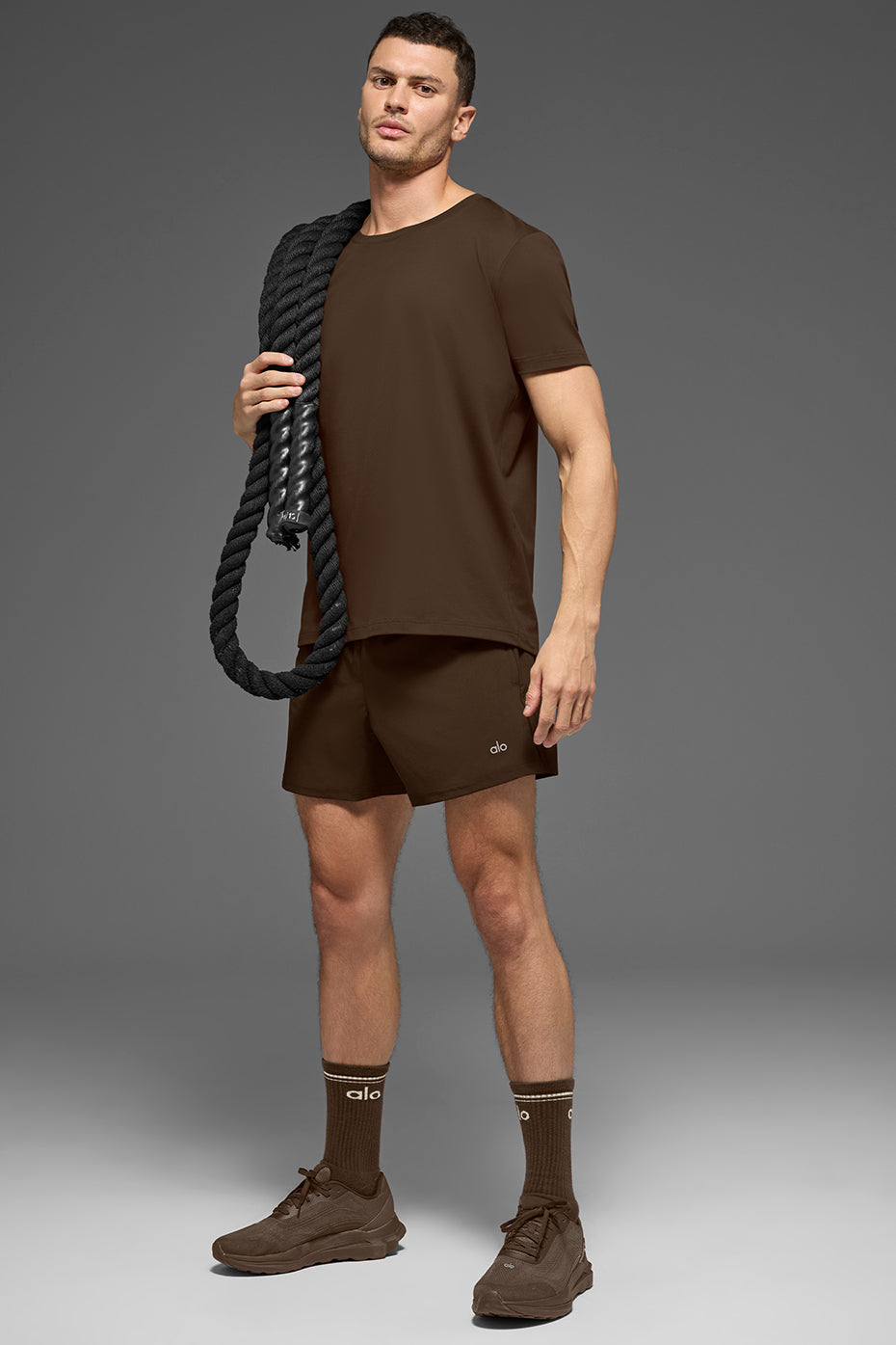 Conquer Reform Crewneck Short Sleeve - Espresso — photo 5