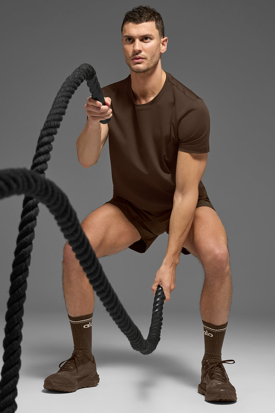 Conquer Reform Crewneck Short Sleeve - Espresso — photo 6