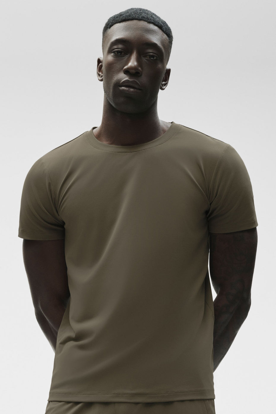 Conquer Reform Crewneck Short Sleeve - Olive Tree — photo 3