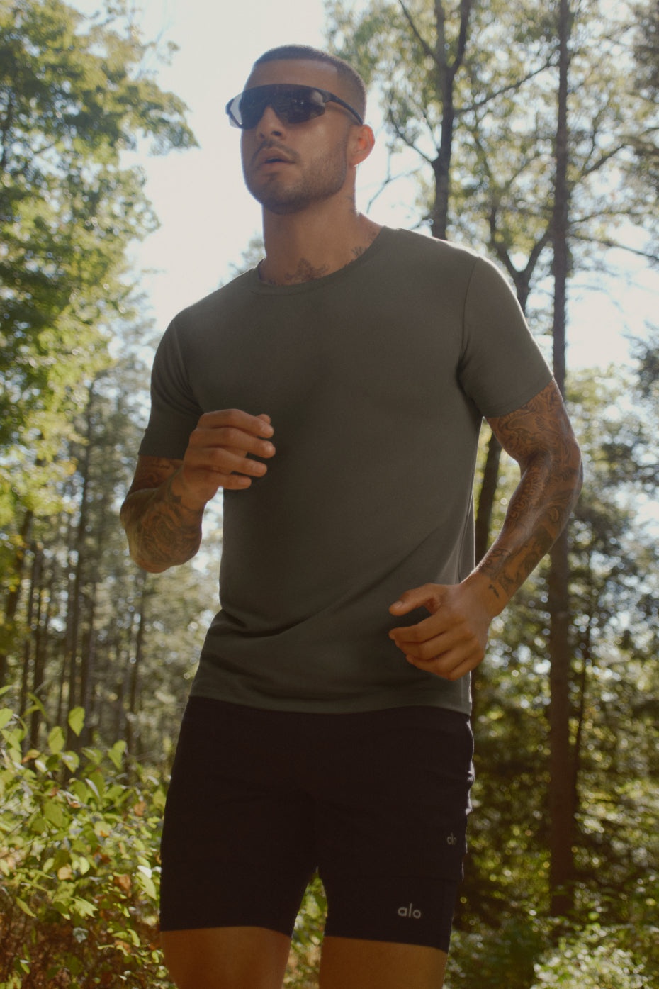 Conquer Reform Crewneck Short Sleeve - Olive Tree — photo 1