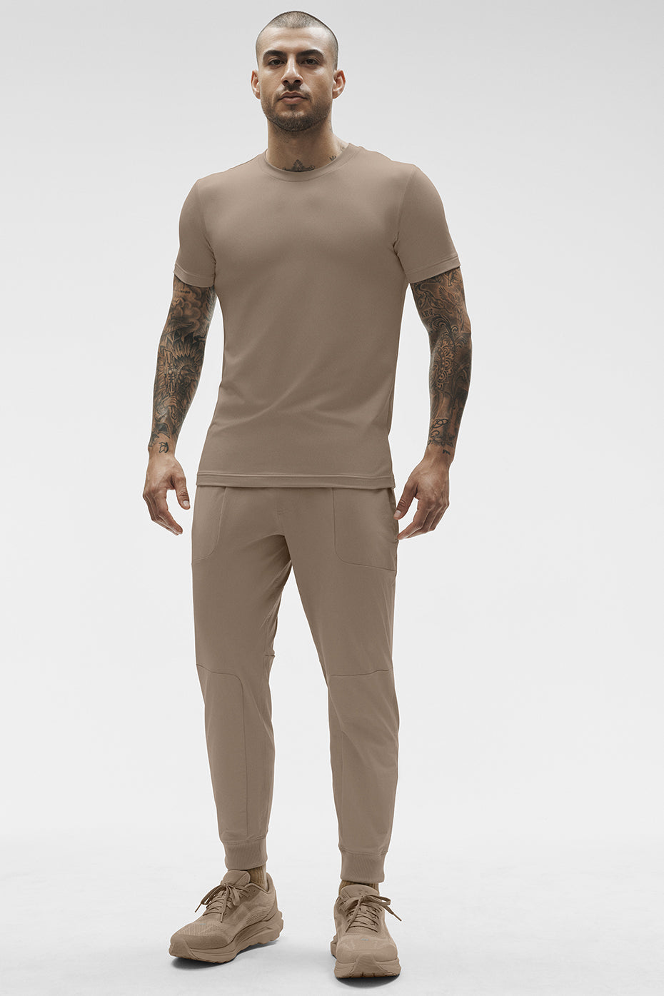 Conquer Reform Crewneck Short Sleeve - Gravel — photo 4