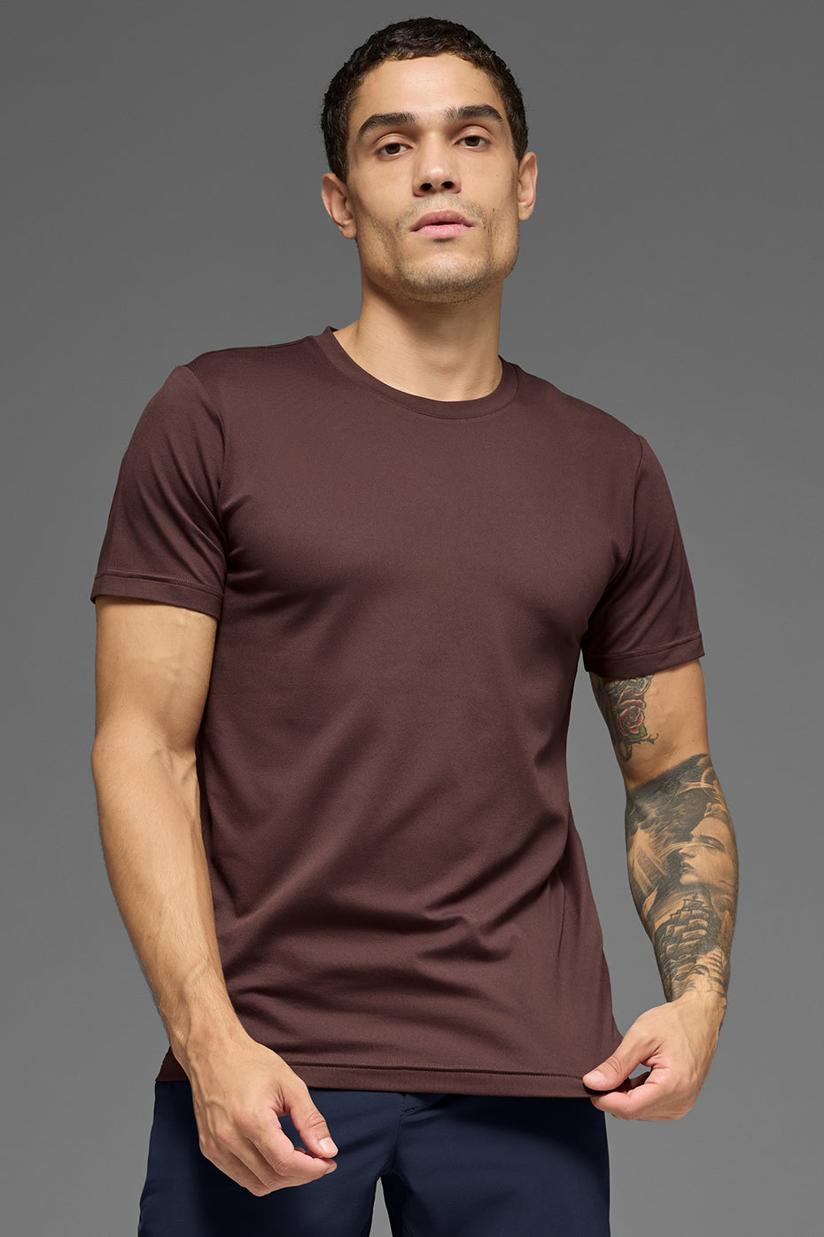 Conquer Reform Crewneck Short Sleeve - Brownstone — photo 3