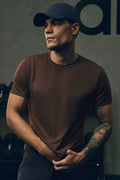 Conquer Reform Crewneck Short Sleeve - Brownstone — photo 1