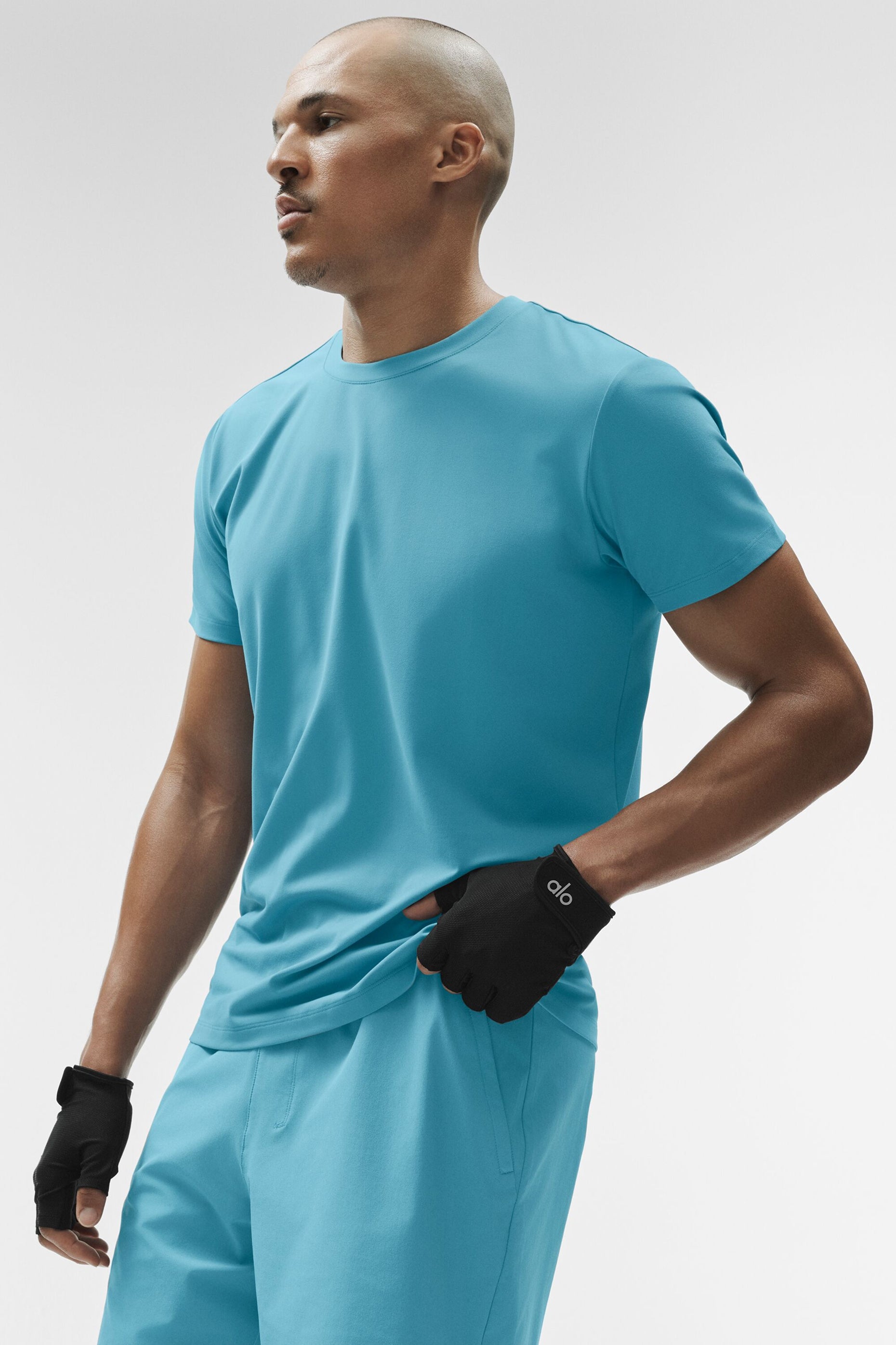 Conquer Reform Crewneck Short Sleeve - Blue Breeze — photo 3