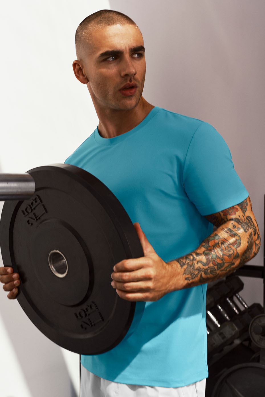 Conquer Reform Crewneck Short Sleeve - Blue Breeze — photo 1