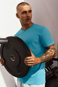 Conquer Reform Crewneck Short Sleeve - Blue Breeze — photo 1