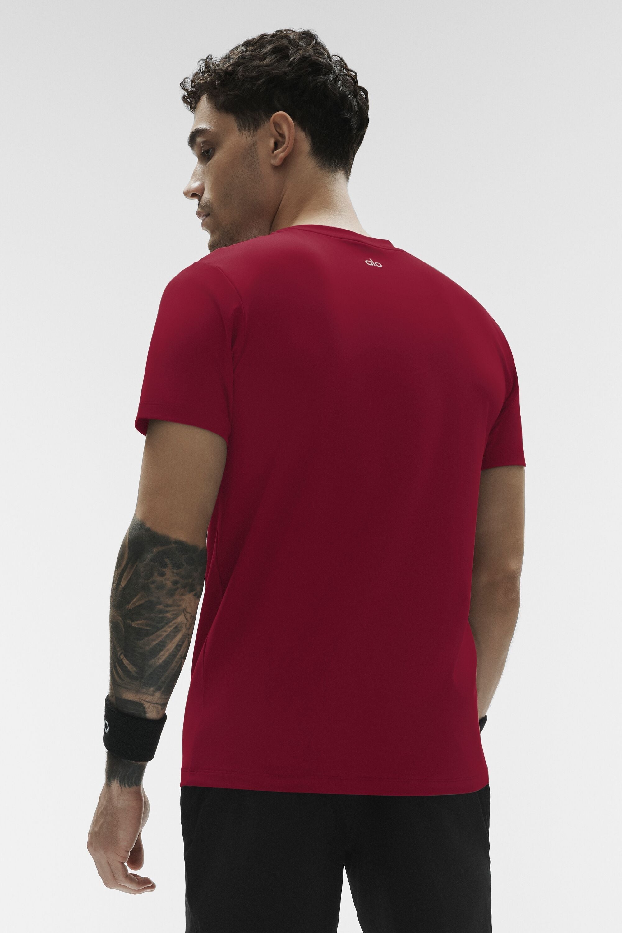 Conquer Reform Crewneck Short Sleeve - Garnet — photo 2