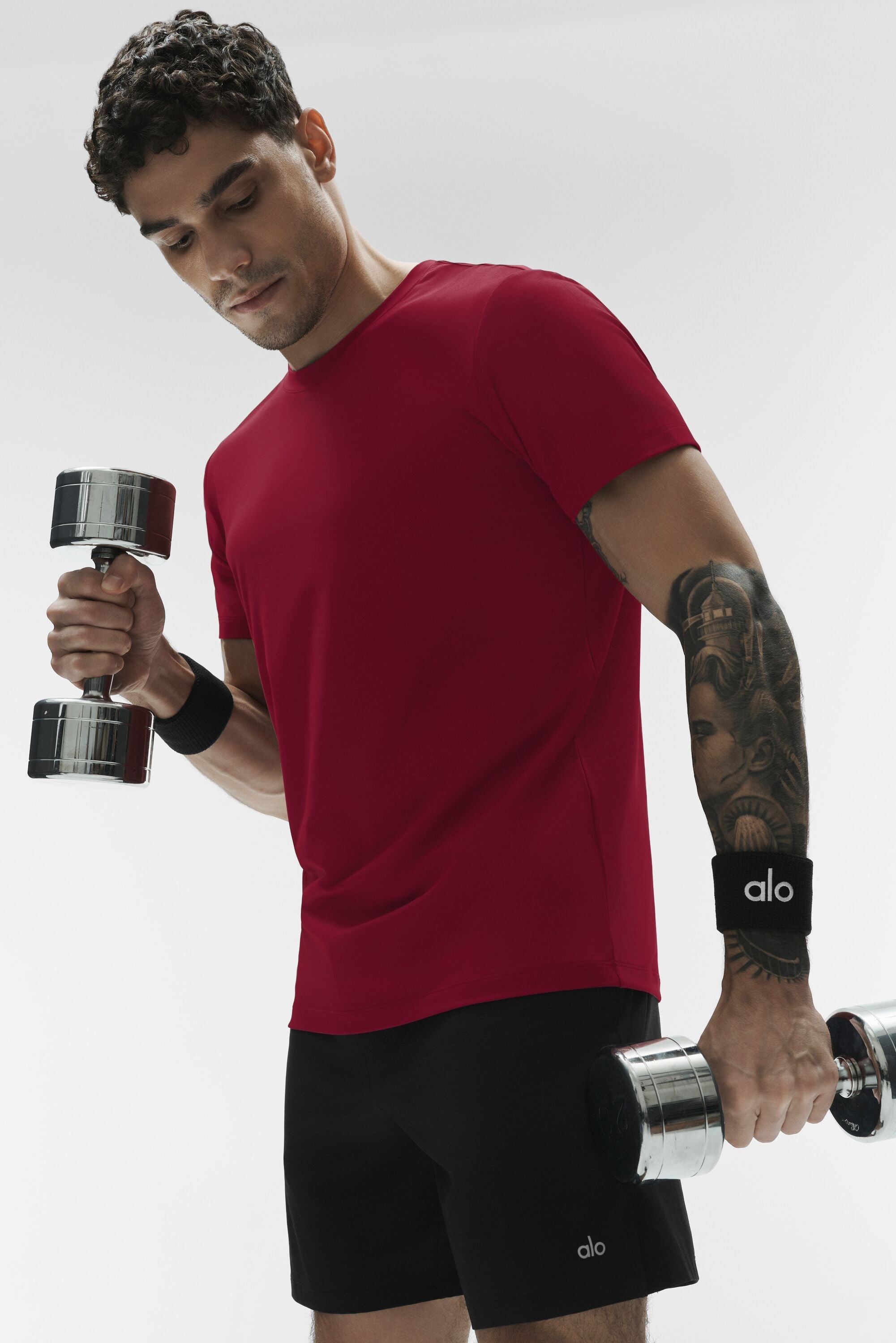 Conquer Reform Crewneck Short Sleeve - Garnet — photo 3
