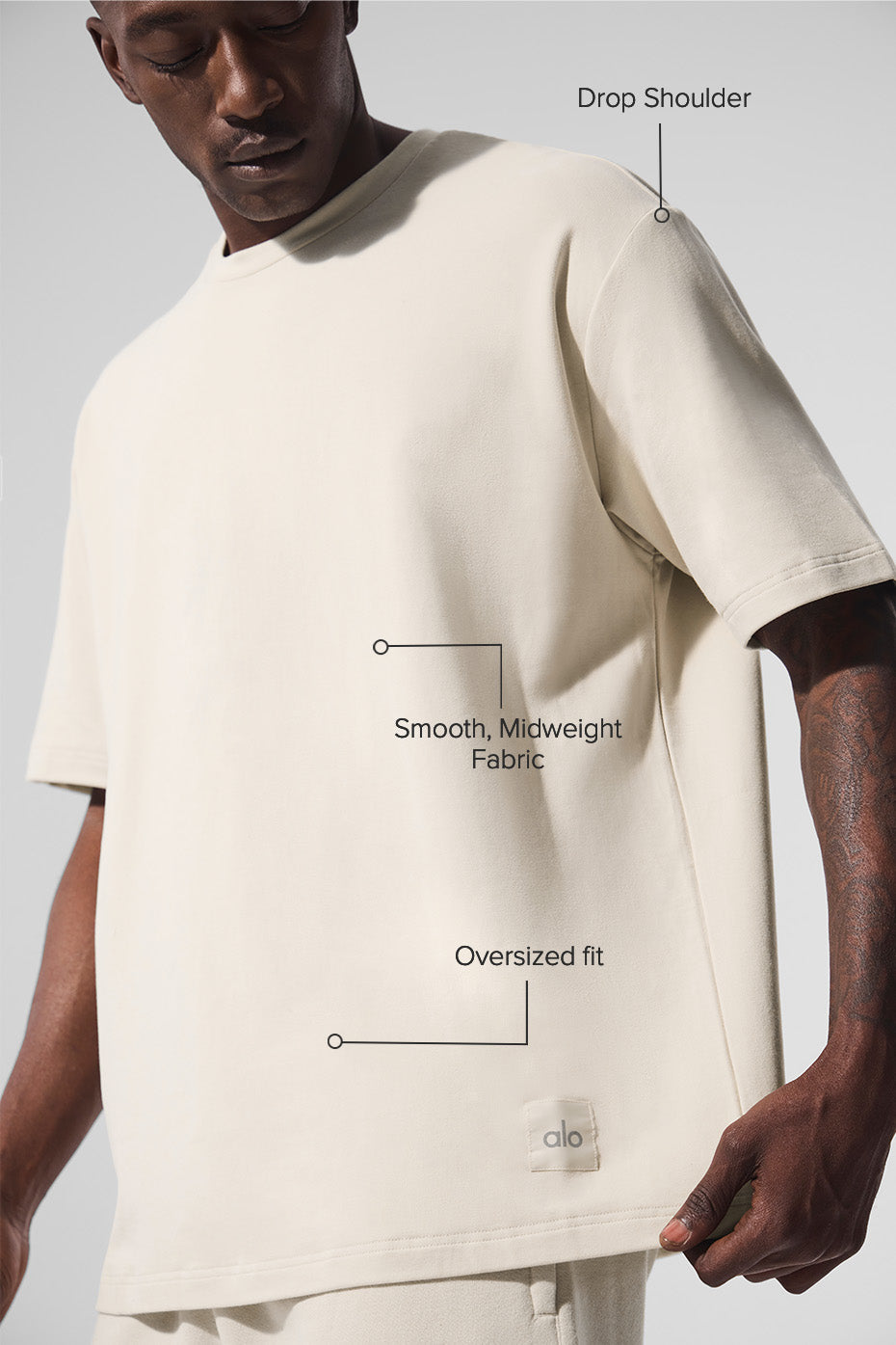Double Take Short Sleeve - Bone — photo 2