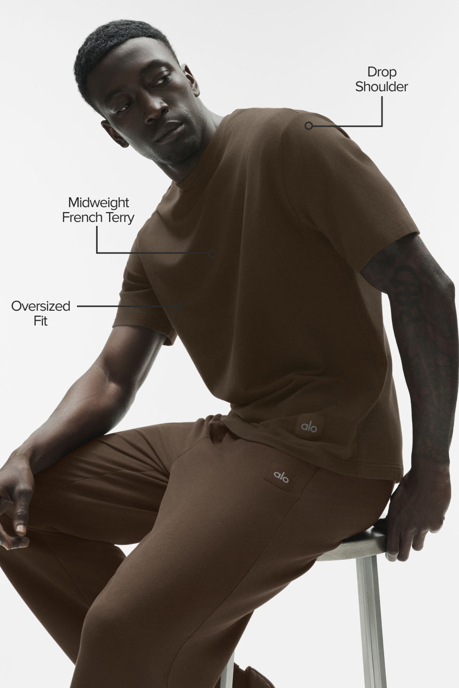 Double Take Short Sleeve - Espresso — photo 2