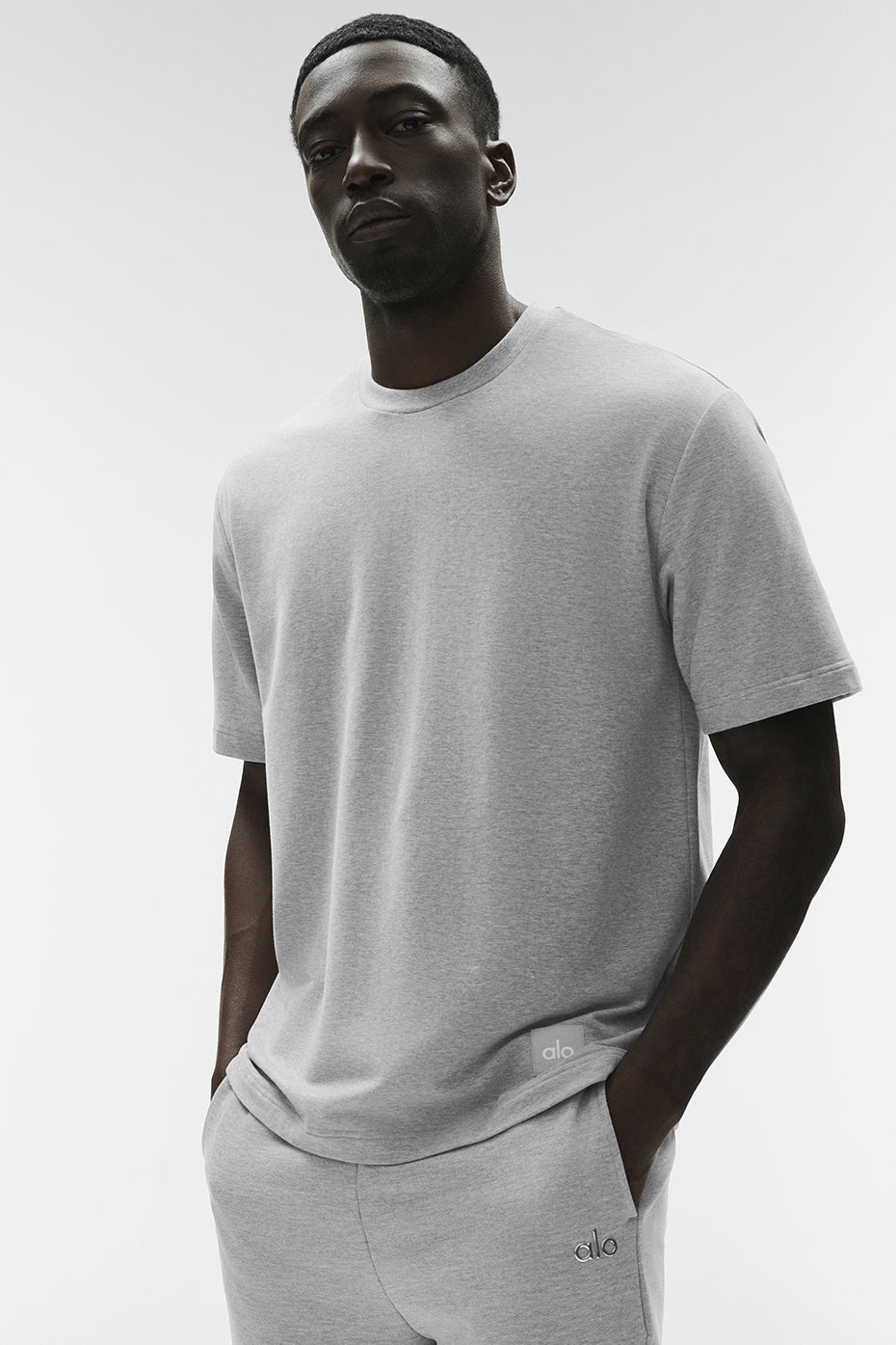 Double Take Short Sleeve - Athletic Heather Grey — photo 1