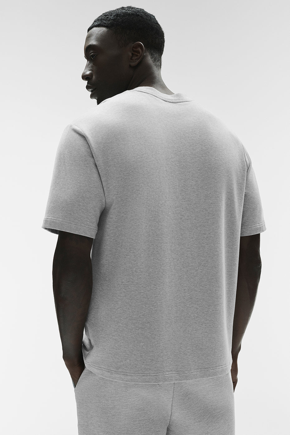 Double Take Short Sleeve - Athletic Heather Grey — photo 3
