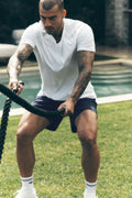 ALO Vapor Crewneck Short Sleeve - White — photo 1