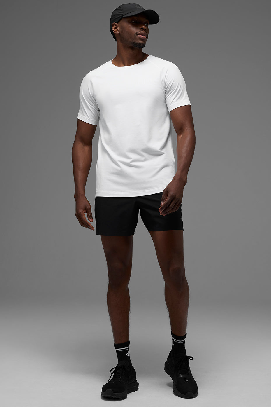 ALO Vapor Crewneck Short Sleeve - White — photo 5