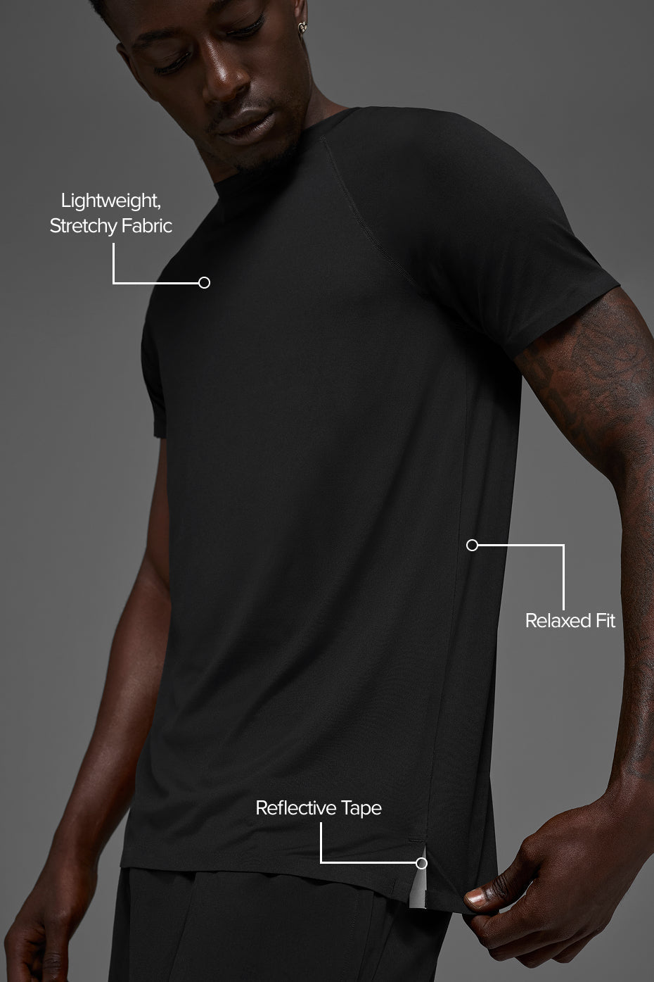 Idol Crewneck Short Sleeve - Black — photo 2