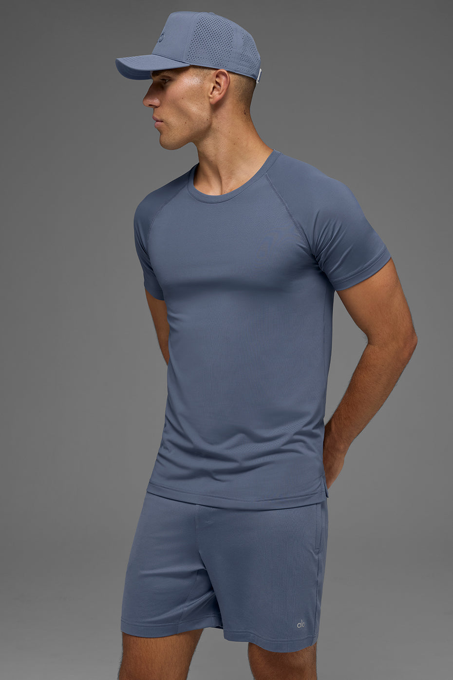 Idol Crewneck Short Sleeve - Bluestone — photo 4