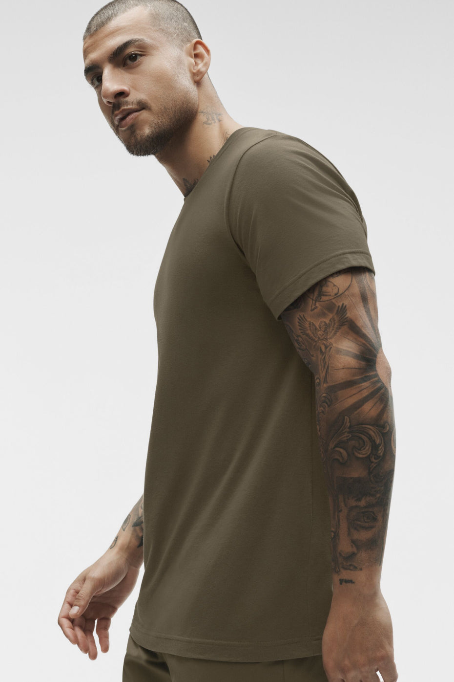 Triumph Tee - Olive Tree — photo 3