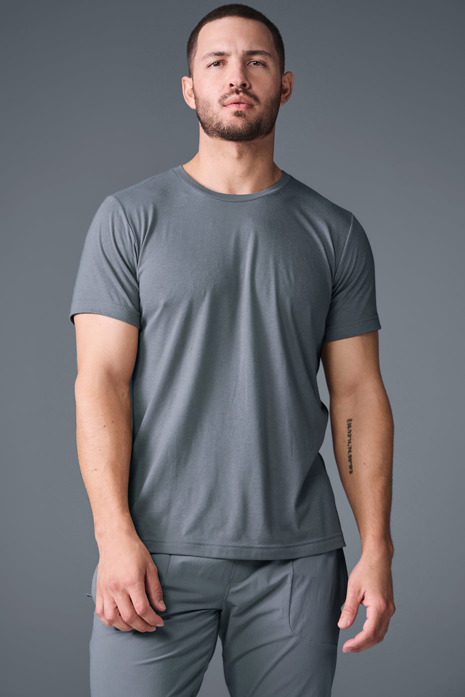 Triumph Tee - Steel Grey — photo 1