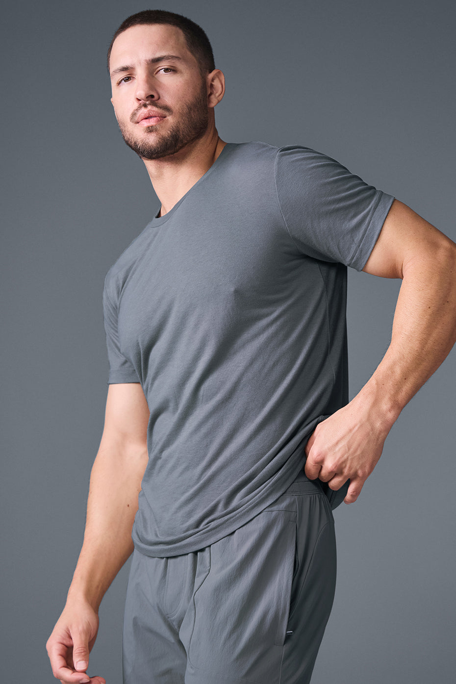 Triumph Tee - Steel Grey — photo 3