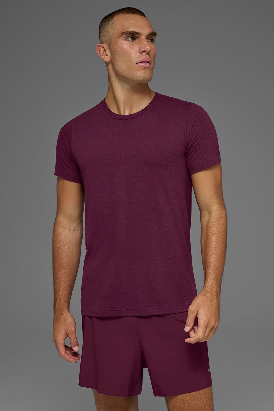 Triumph Tee - Burgundy — photo 1