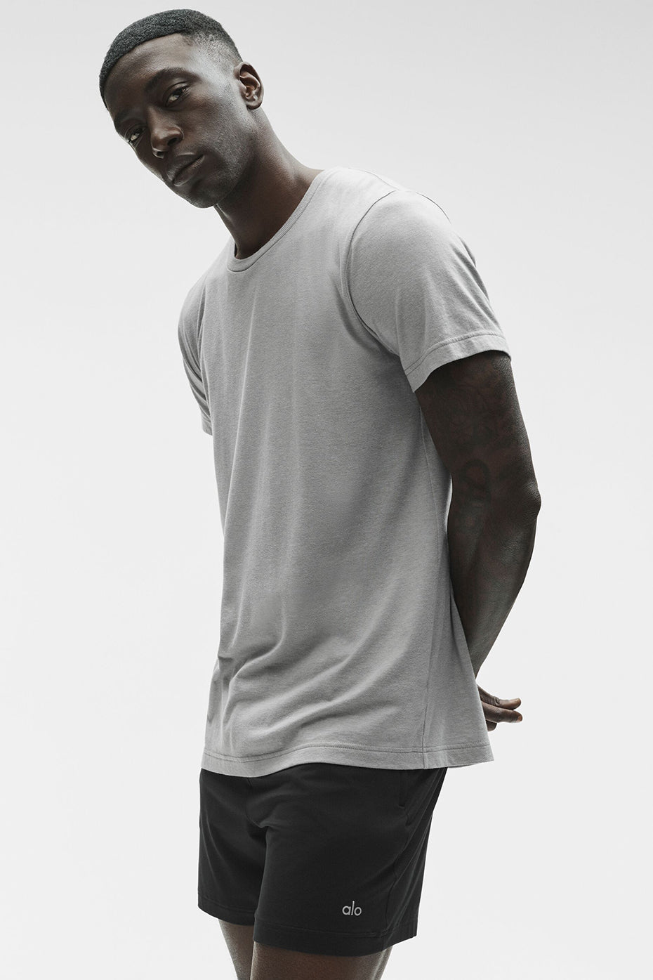 Triumph Tee - Athletic Heather Grey — photo 1
