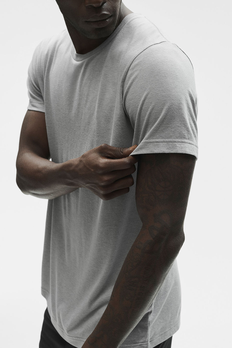 Triumph Tee - Athletic Heather Grey — photo 2