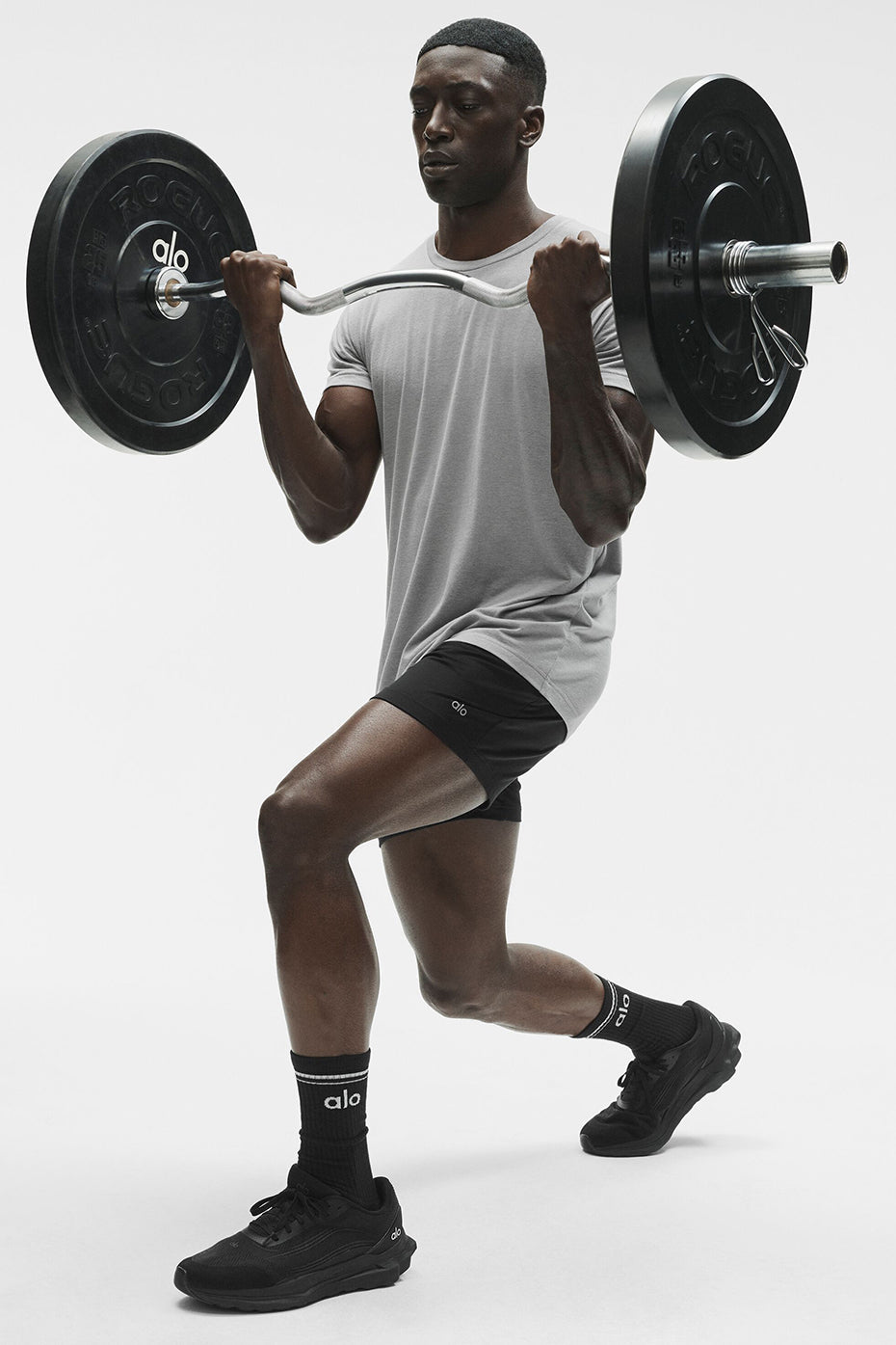 Triumph Tee - Athletic Heather Grey — photo 4