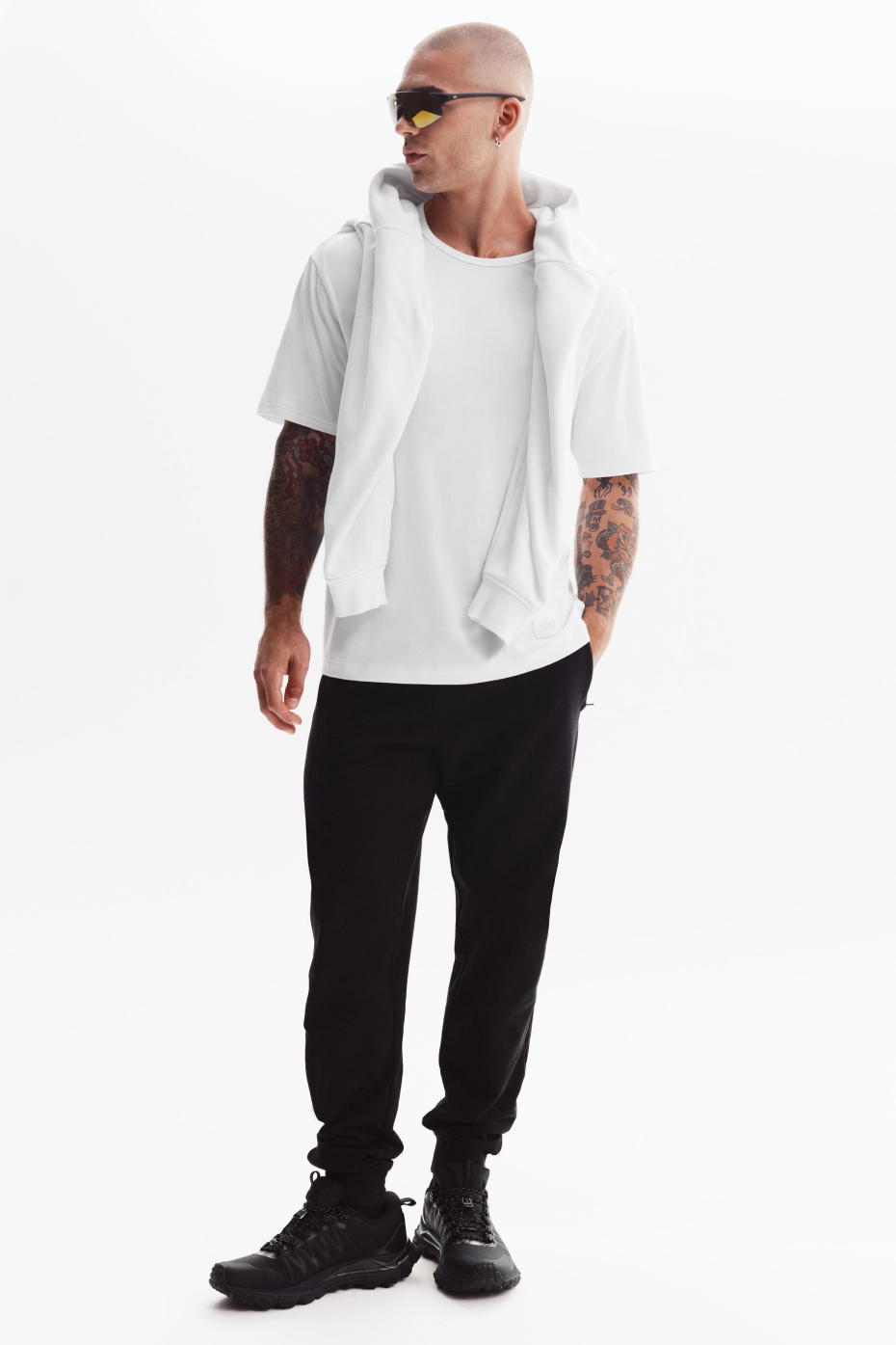 Essential Short Sleeve Street Tee - White — photo 1