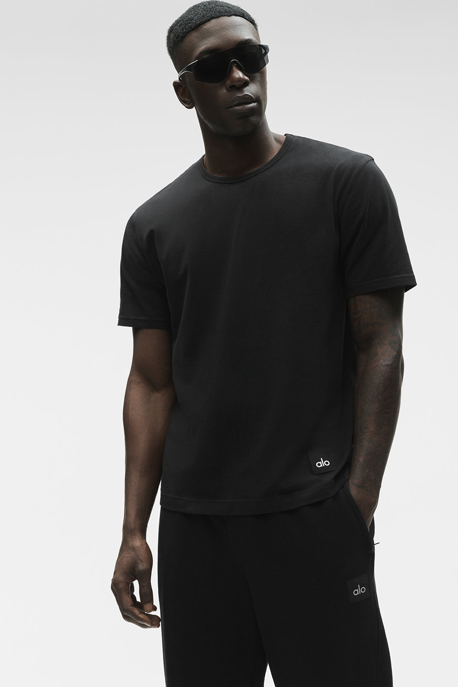 Essential Short Sleeve Street Tee - Black — photo 3