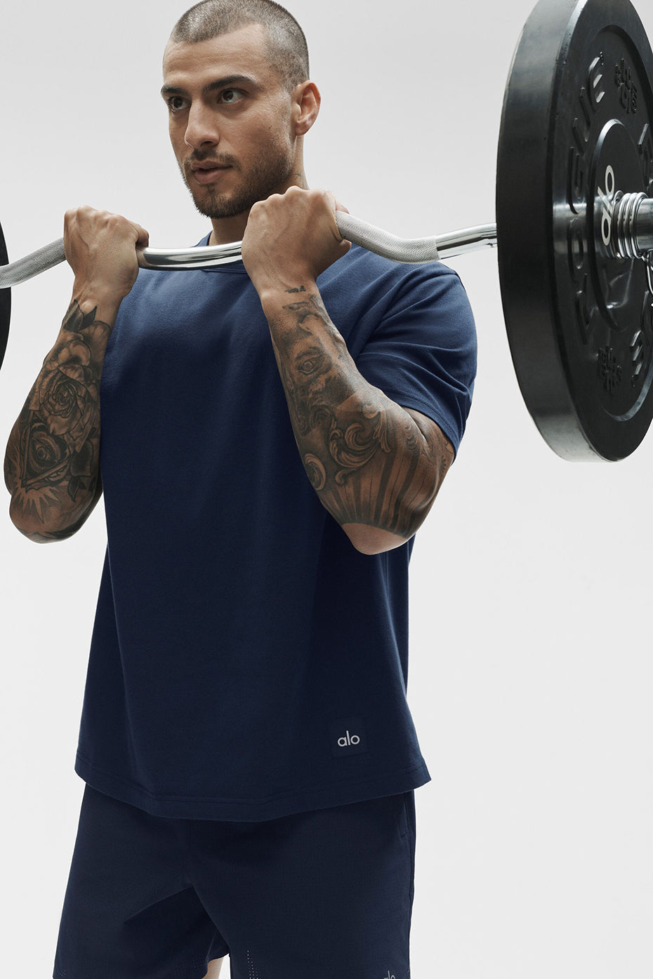 Essential Short Sleeve Street Tee - Navy — photo 5